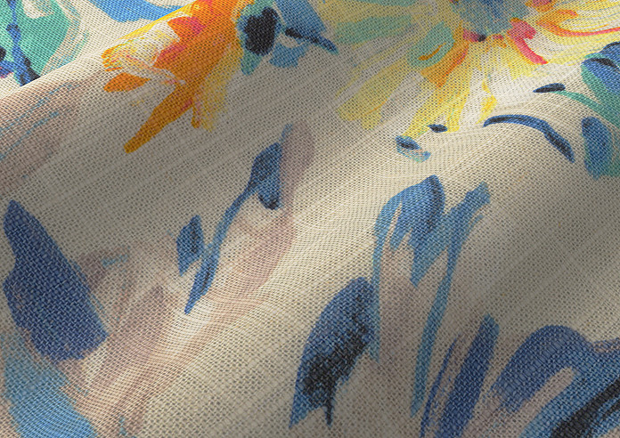 Capri, Ecru - Made to Measure Curtains - Image 4